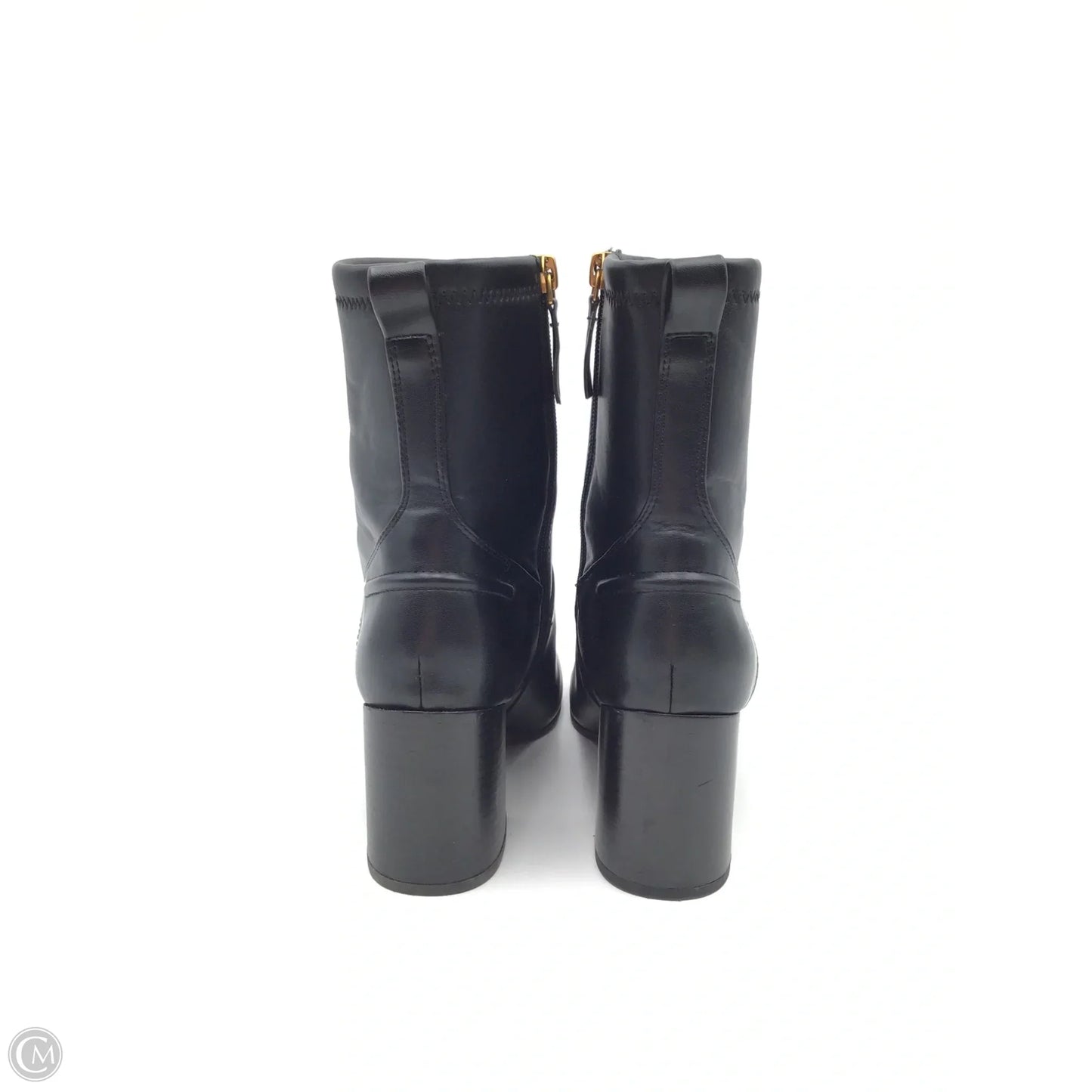 Boots Ankle Heels By Franco Sarto In Black, Size: 7.5