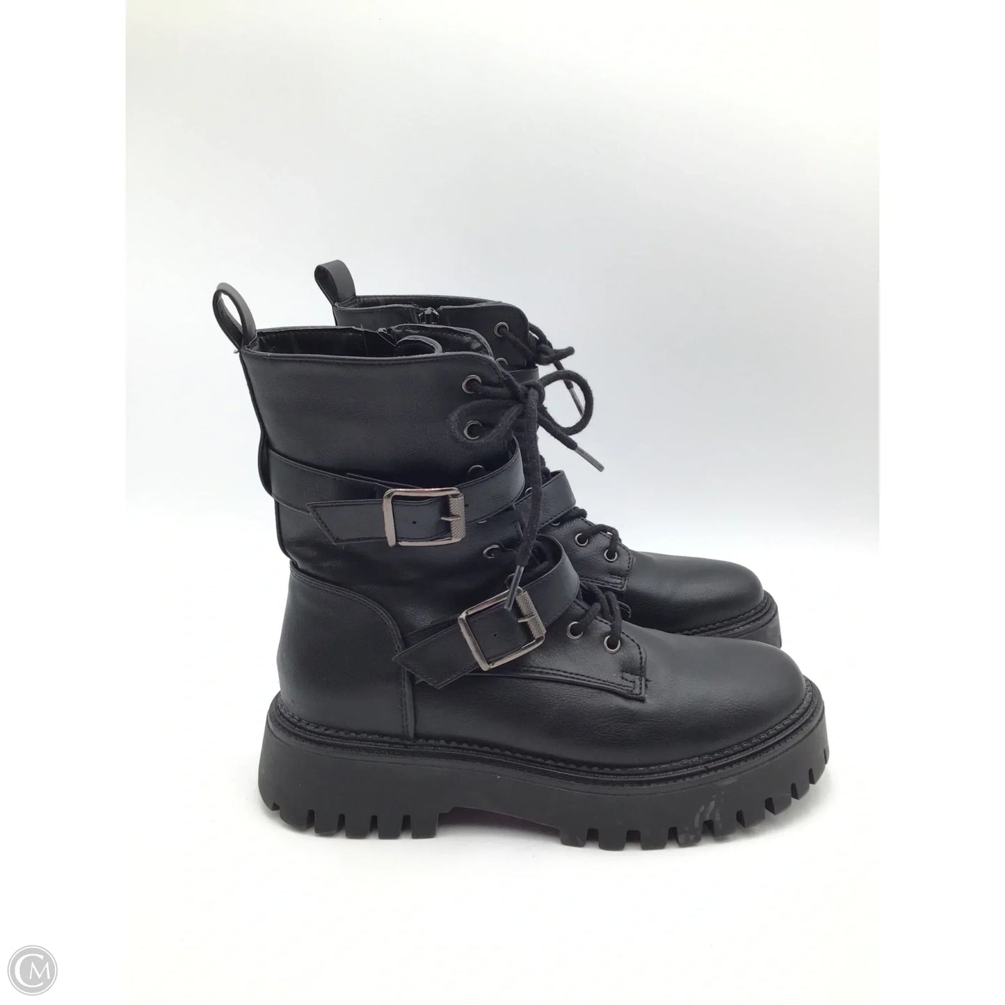 Boots Knee Flats By Sincerely Jules In Black, Size: 7.5