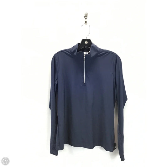 Athletic Jacket By Clothes Mentor In Blue, Size: M