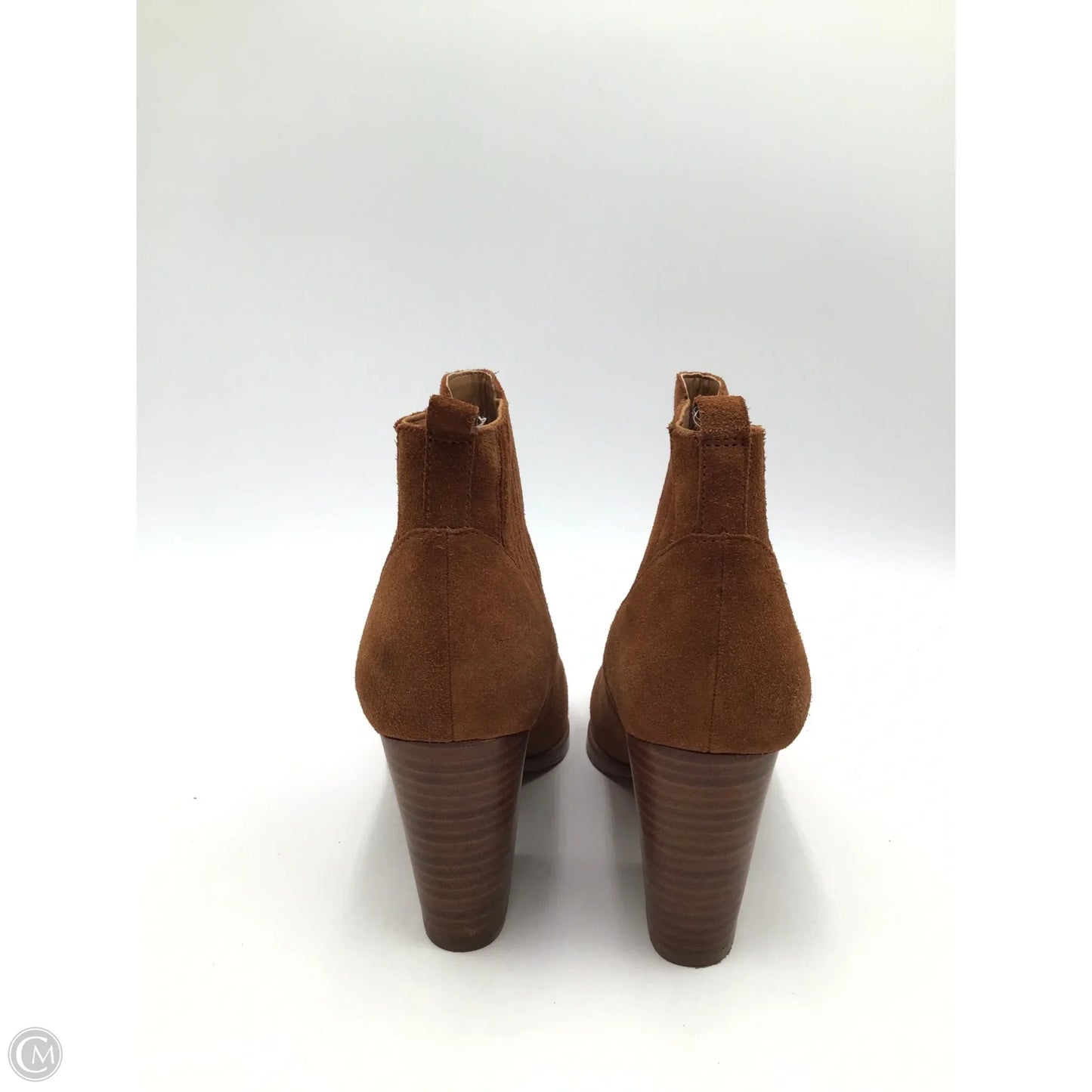 Boots Ankle Flats By Marc Fisher In Brown, Size: 8