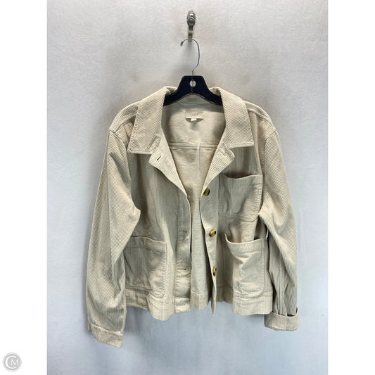 Jacket Other By Loft In Beige, Size: Xl