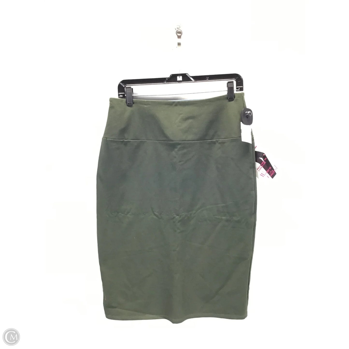 Skirt Midi By Clothes Mentor In Green, Size: M