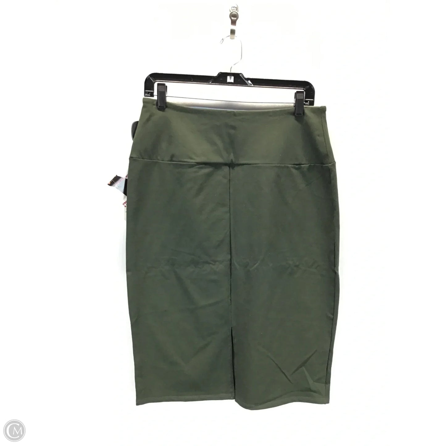 Skirt Midi By Clothes Mentor In Green, Size: M