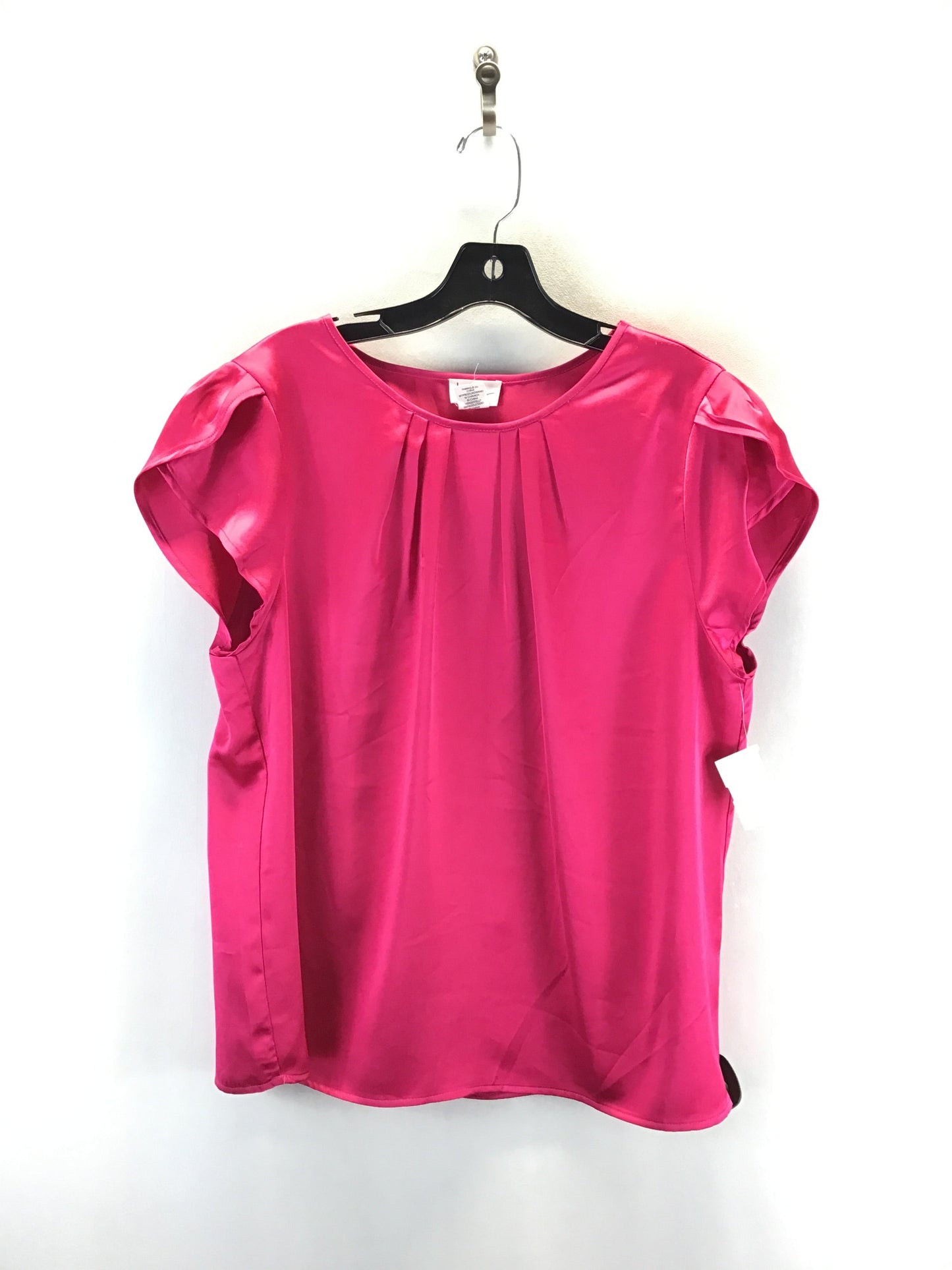 Top Sleeveless By Nicole Miller In Pink, Size: Xl
