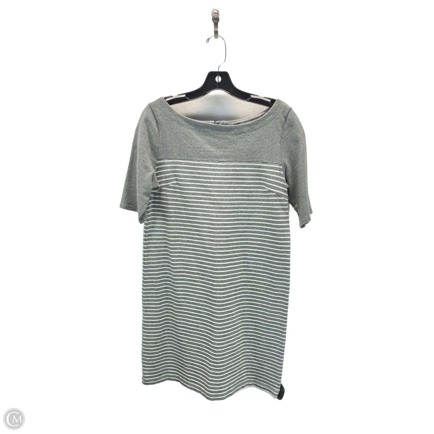 Dress Casual Midi By Gap In Striped Pattern, Size: M