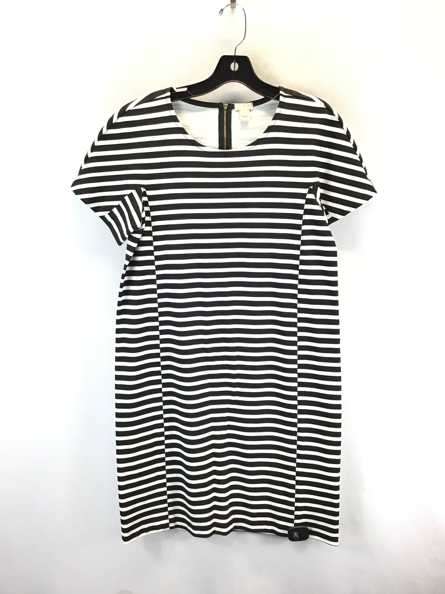 Dress Casual Midi By J. Crew In Striped Pattern, Size: M