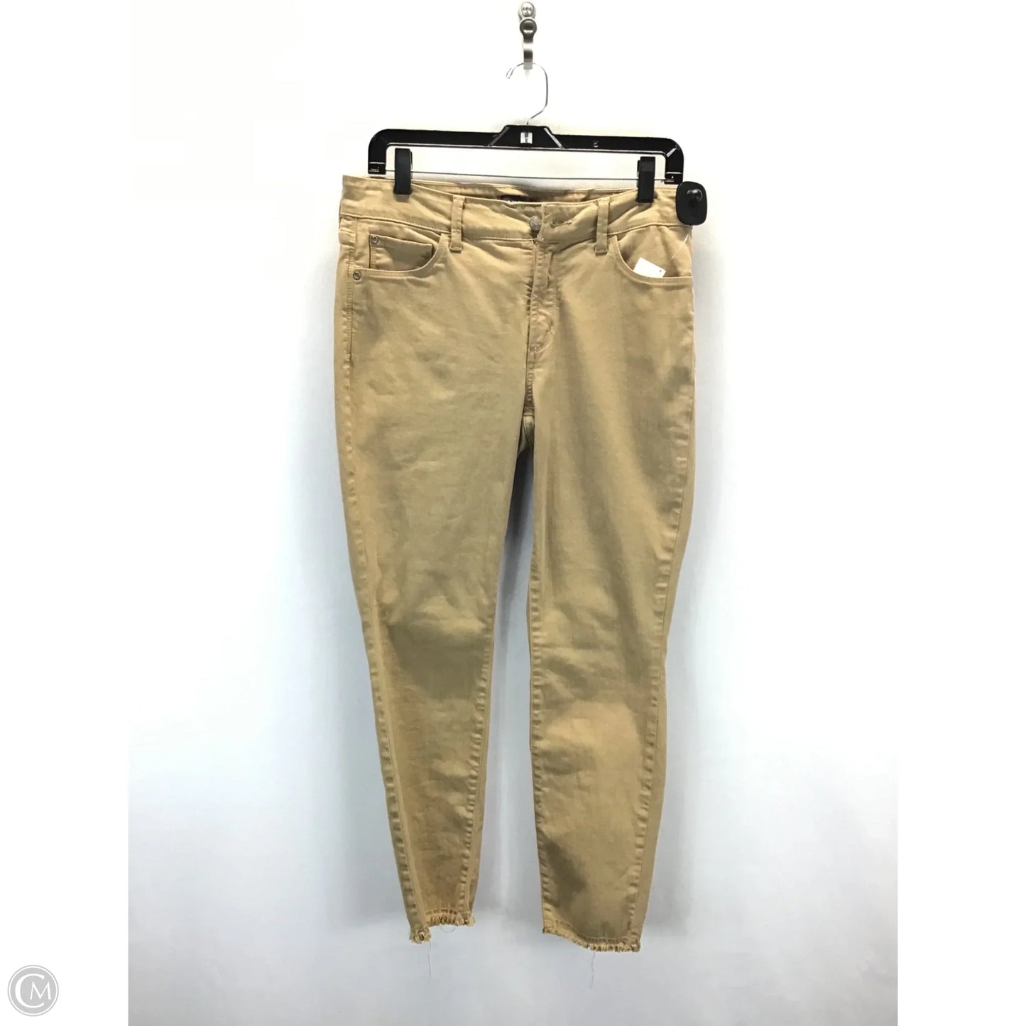 Jeans Skinny By Not Your Daughters Jeans In Tan Denim, Size: 6
