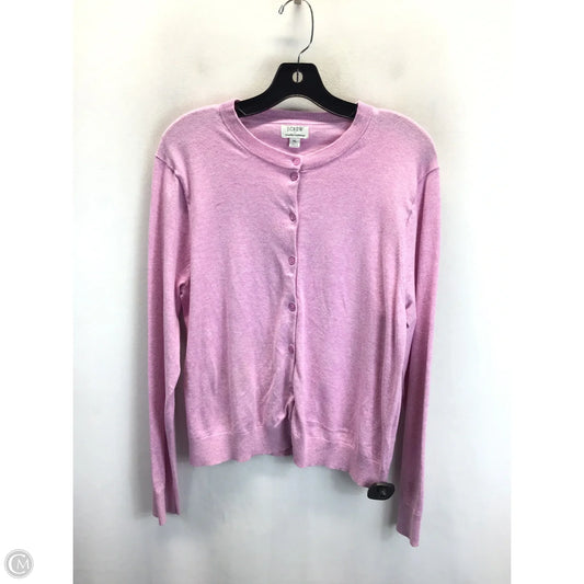 Top Long Sleeve Basic By J. Crew In Pink, Size: Xl