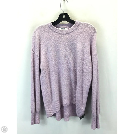 Sweater By Old Navy In Purple, Size: M
