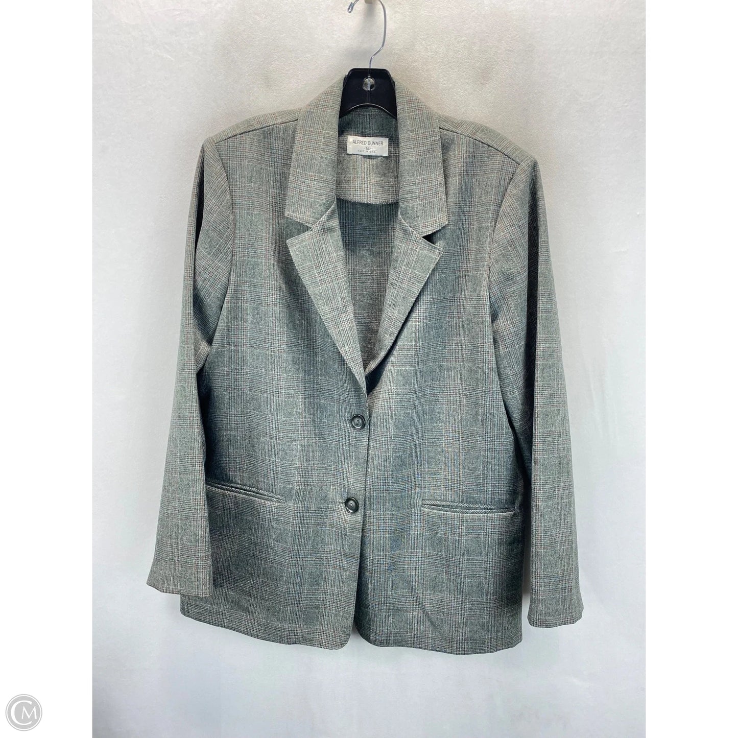 Blazer By Alfred Dunner In Grey, Size: Xl
