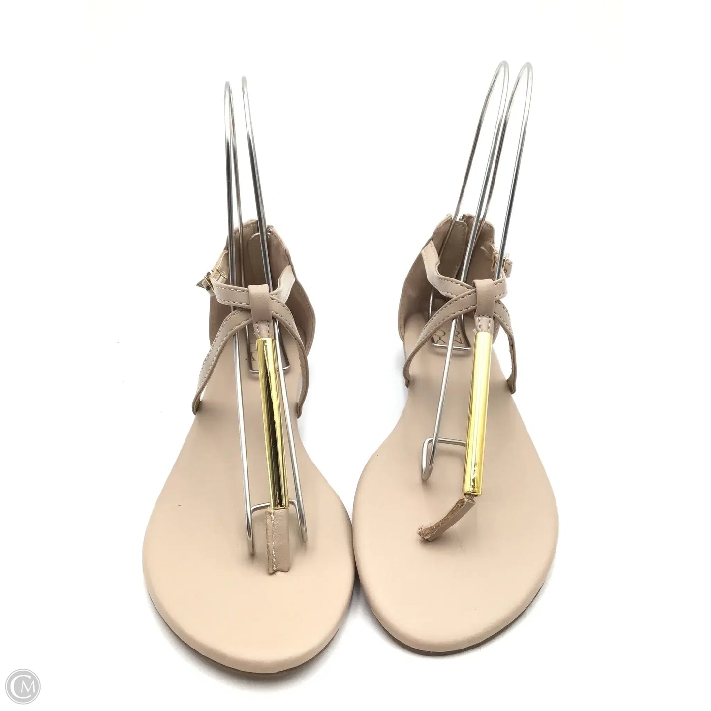 Sandals Flats By New York And Co In Beige, Size: 7