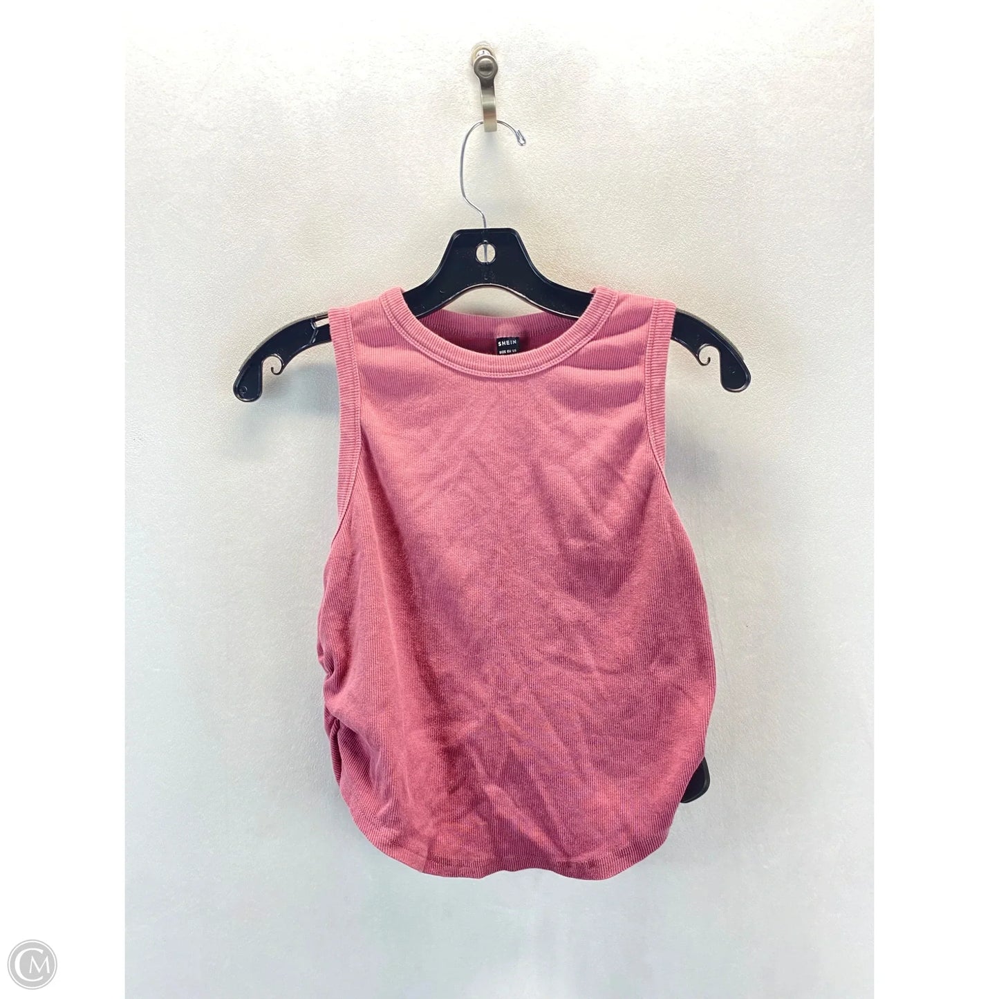 Top Sleeveless Basic By Shein In Pink, Size: M