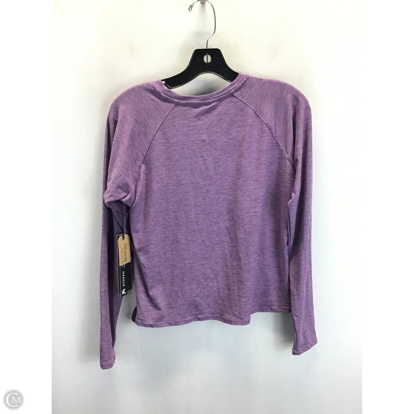 Top Long Sleeve Basic By Kyodan In Purple, Size: M