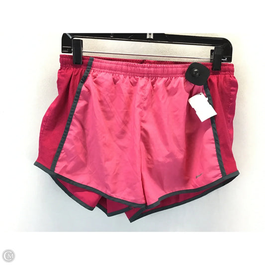 Athletic Shorts By Nike Apparel In Pink, Size: M