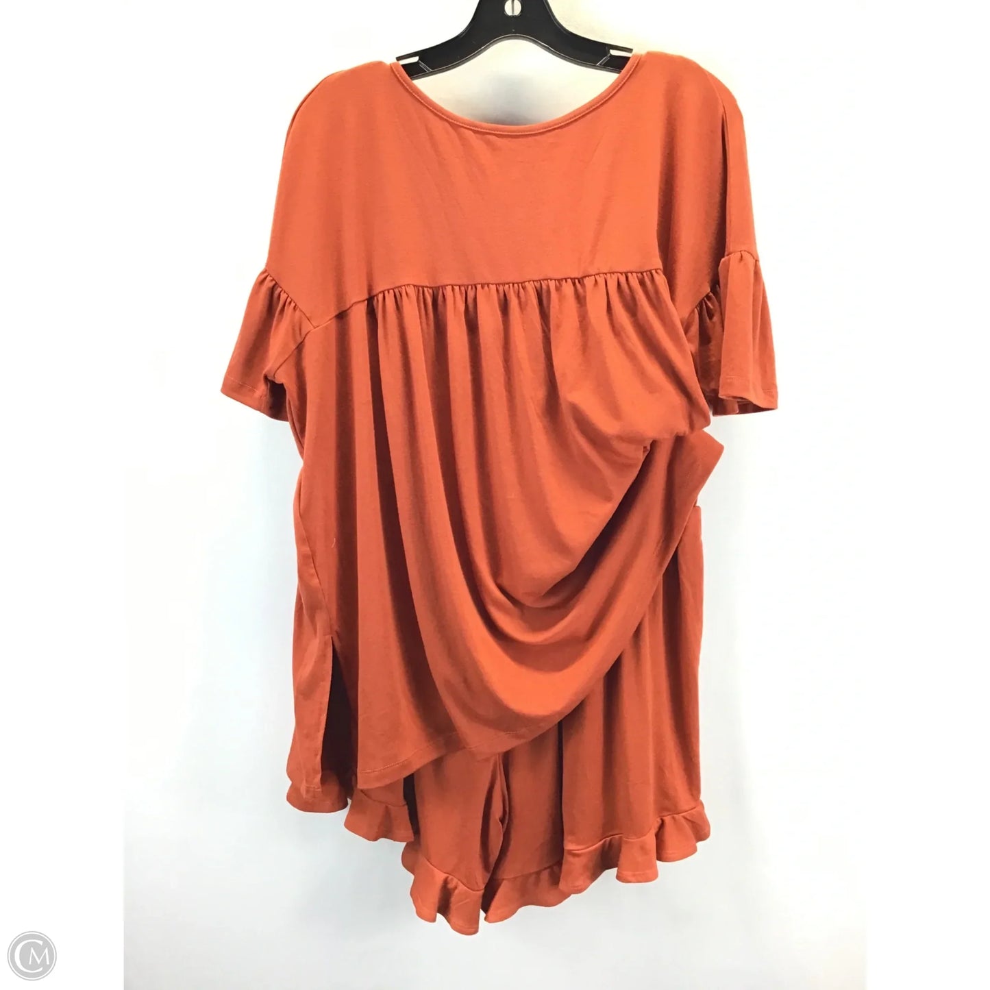 Shorts Set By Clothes Mentor In Brown, Size: L