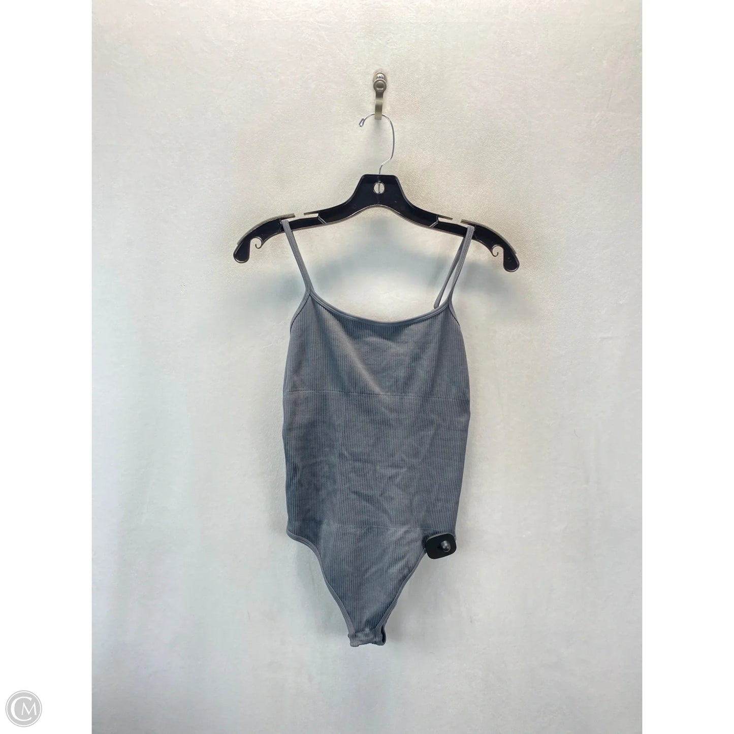 Bodysuit By Clothes Mentor In Grey, Size: S
