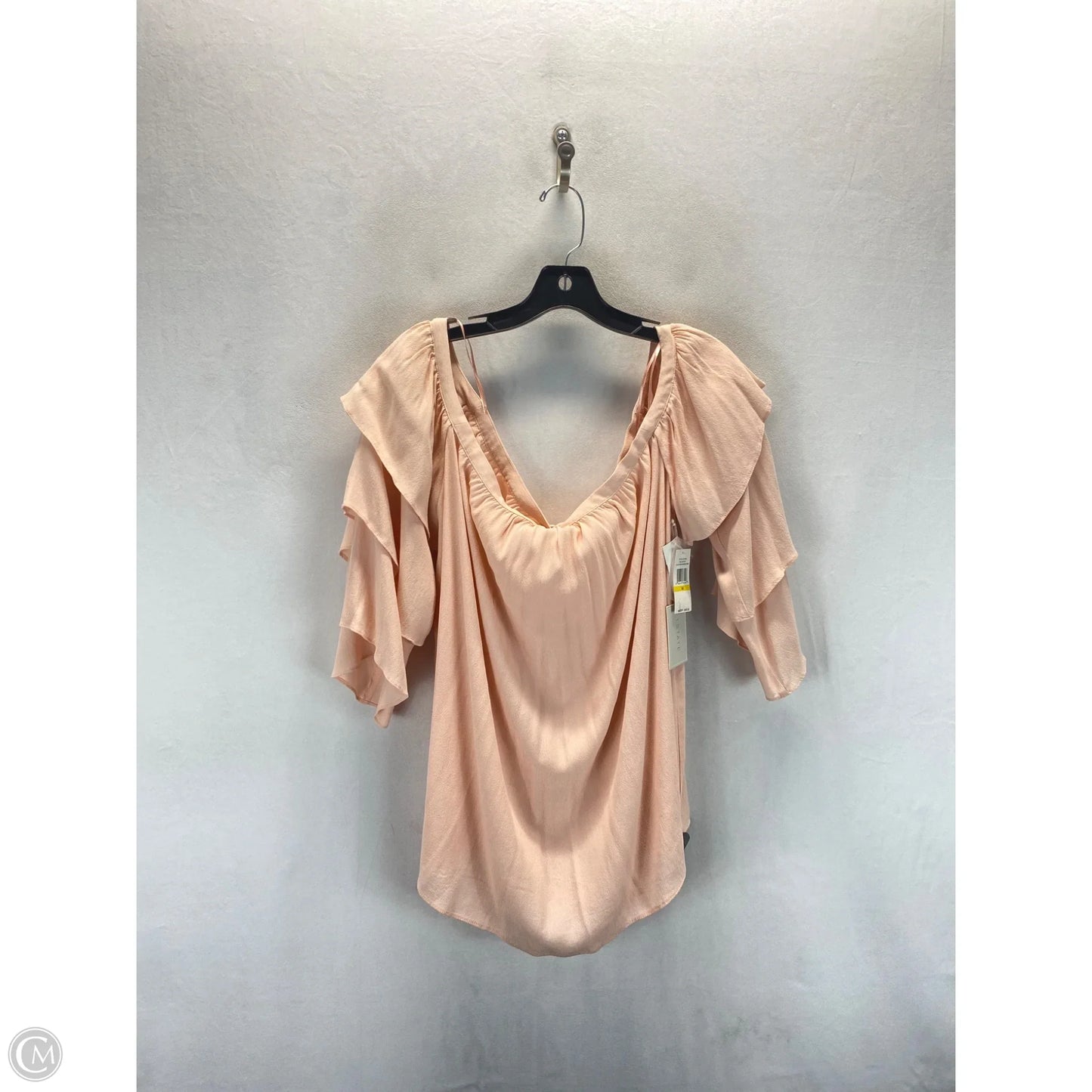 Blouse 3/4 Sleeve By 1.state In Peach, Size: M