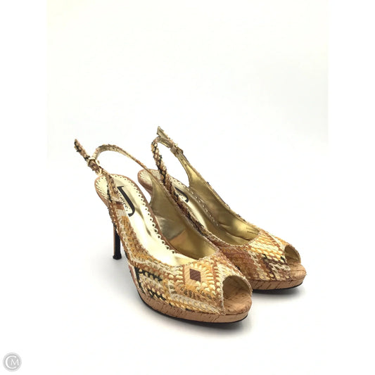Sandals Heels Stiletto By J Renee In Multi-colored, Size: 7.5