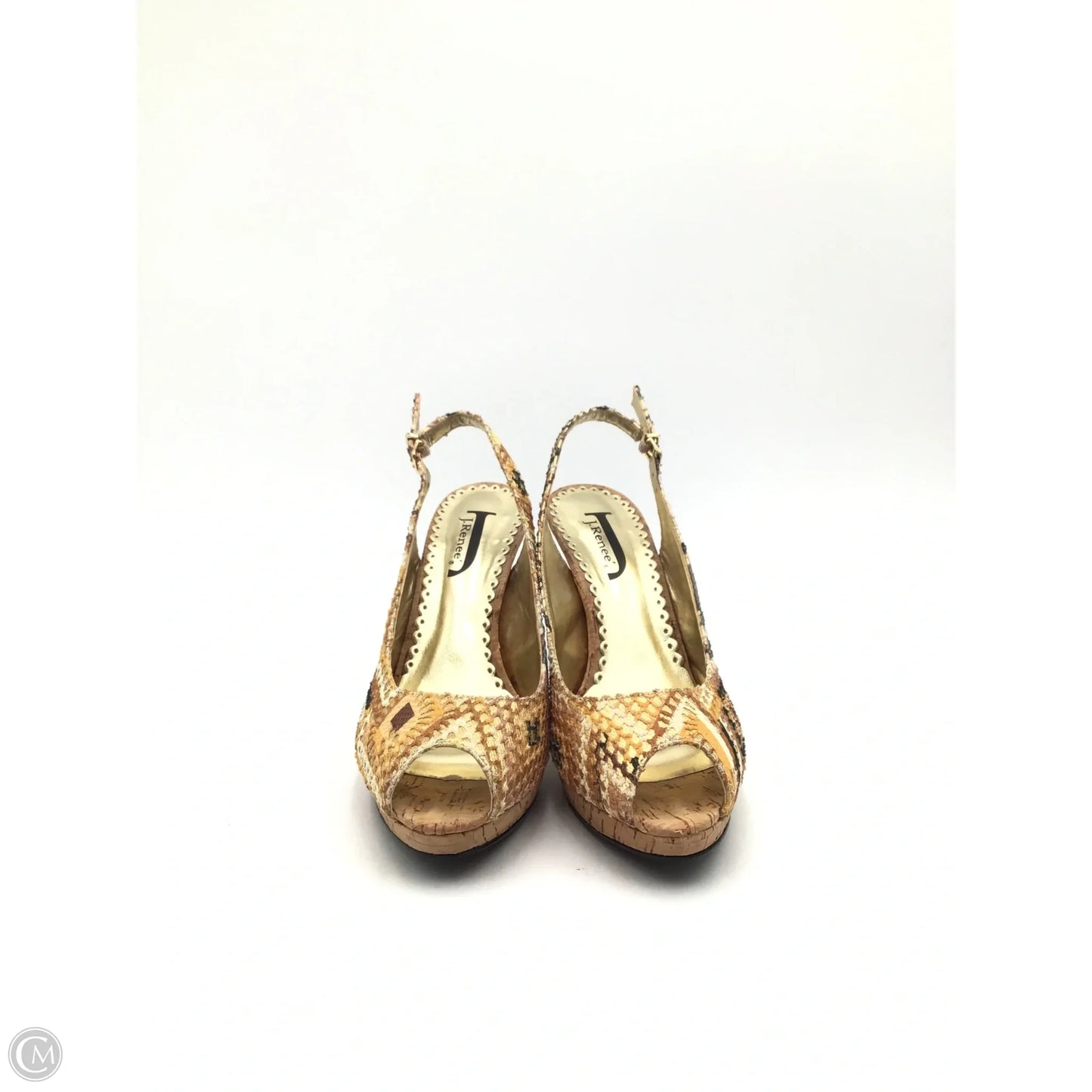 Sandals Heels Stiletto By J Renee In Multi-colored, Size: 7.5