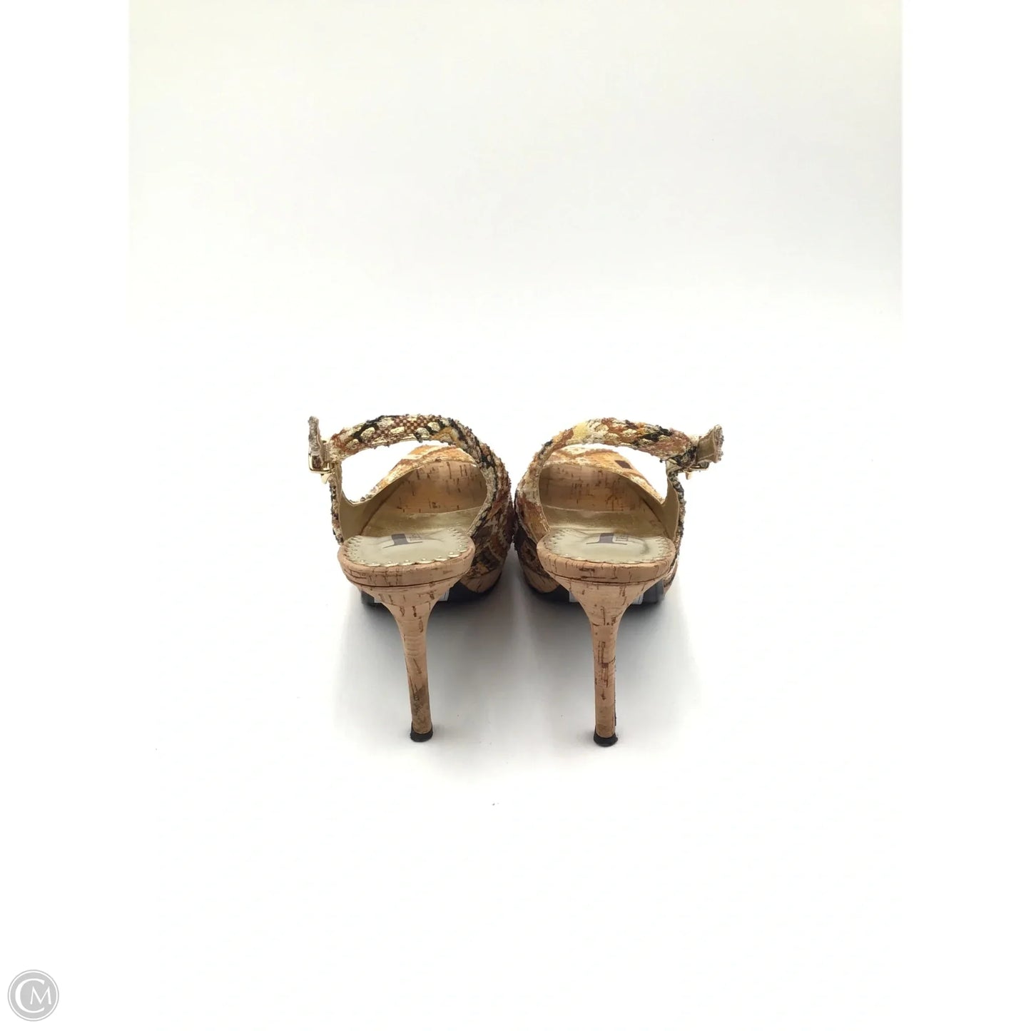 Sandals Heels Stiletto By J Renee In Multi-colored, Size: 7.5