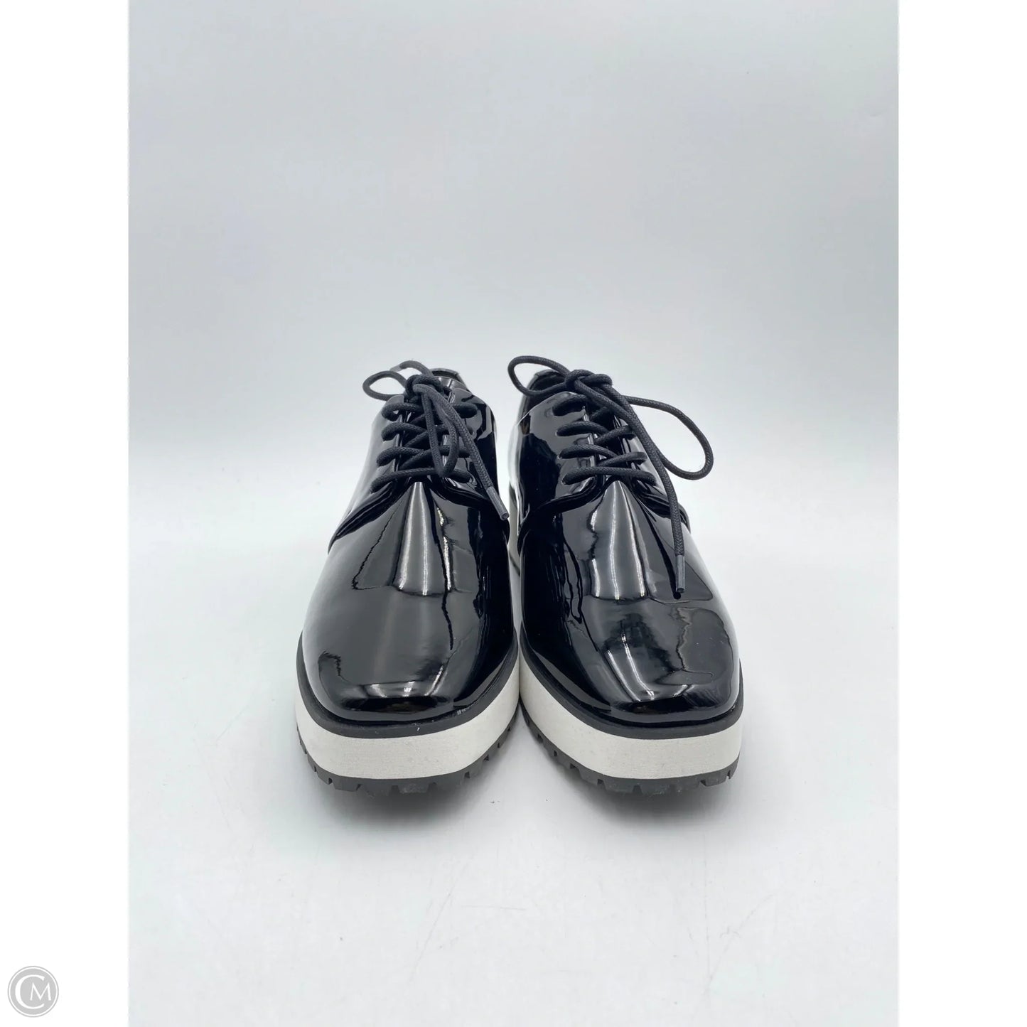 Shoes Sneakers Platform By Aldo In Black & White, Size: 6.5