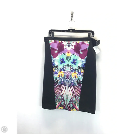 Skirt Midi By Nicole By Nicole Miller In Floral Print, Size: 12