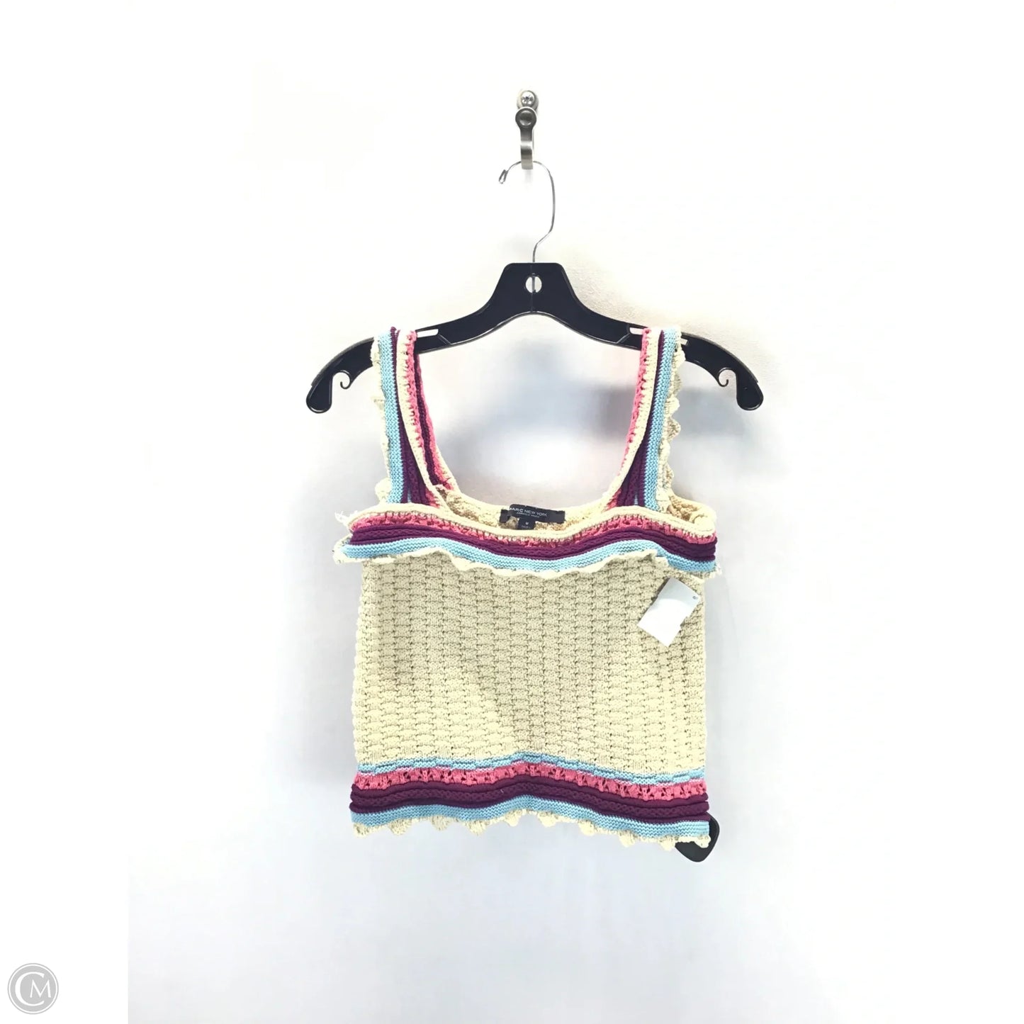 Top Sleeveless By Marc New York In Purple & Tan, Size: M