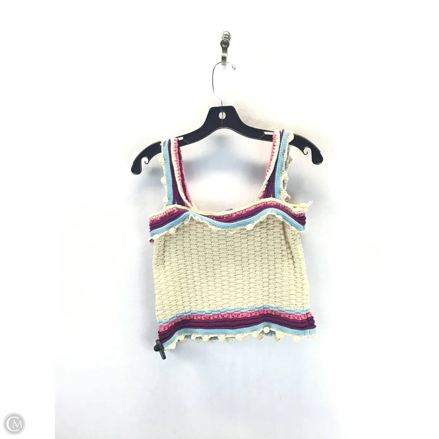 Top Sleeveless By Marc New York In Purple & Tan, Size: M