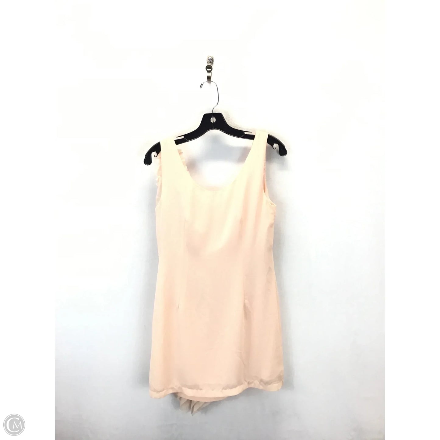 Dress Casual Short By Clothes Mentor In Peach, Size: M