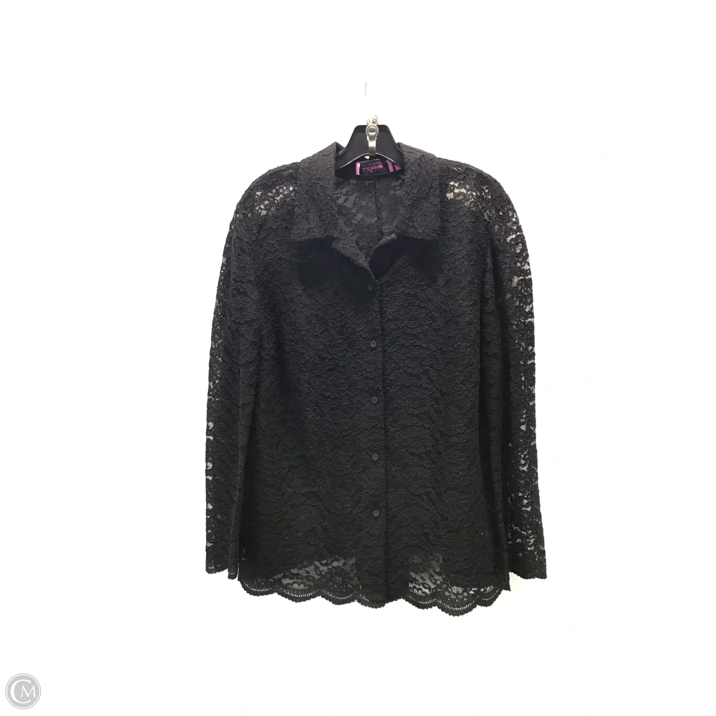 Skirt Set 2pc By Dana Buchman In Black, Size: 1x