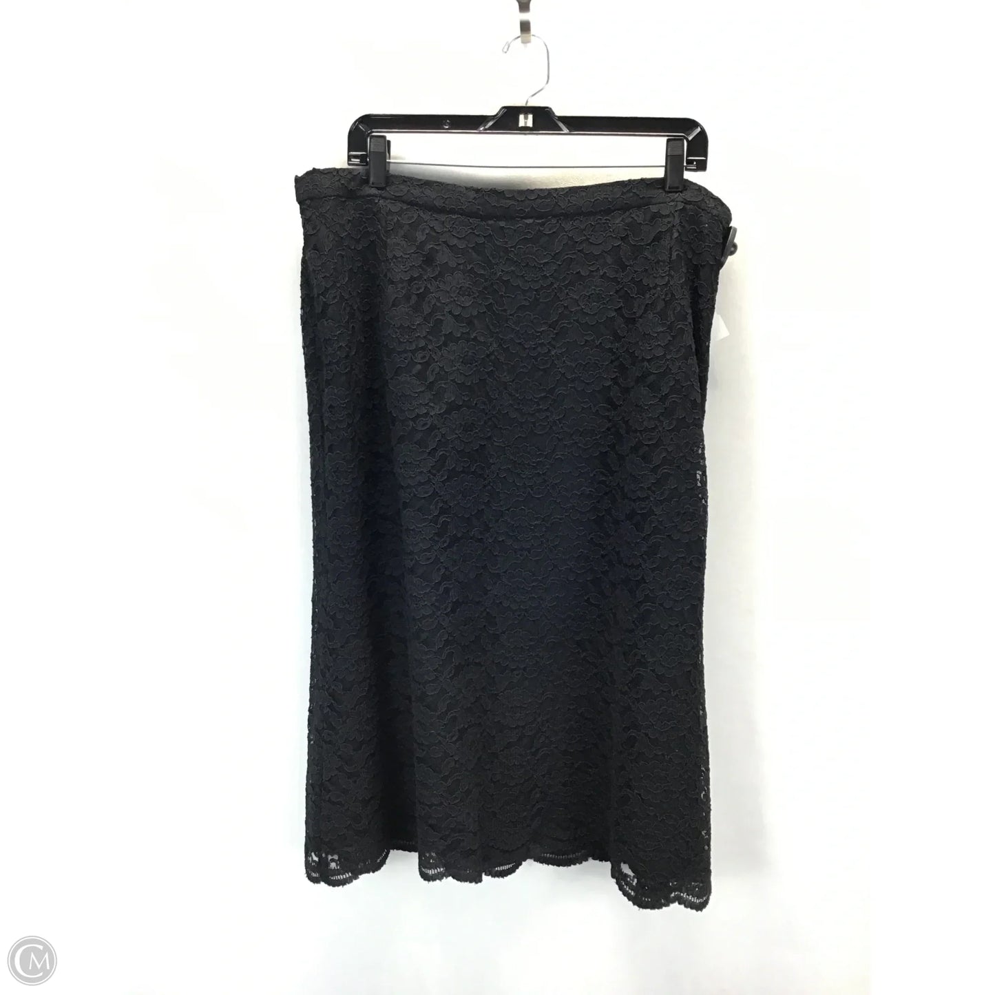 Skirt Set 2pc By Dana Buchman In Black, Size: 1x