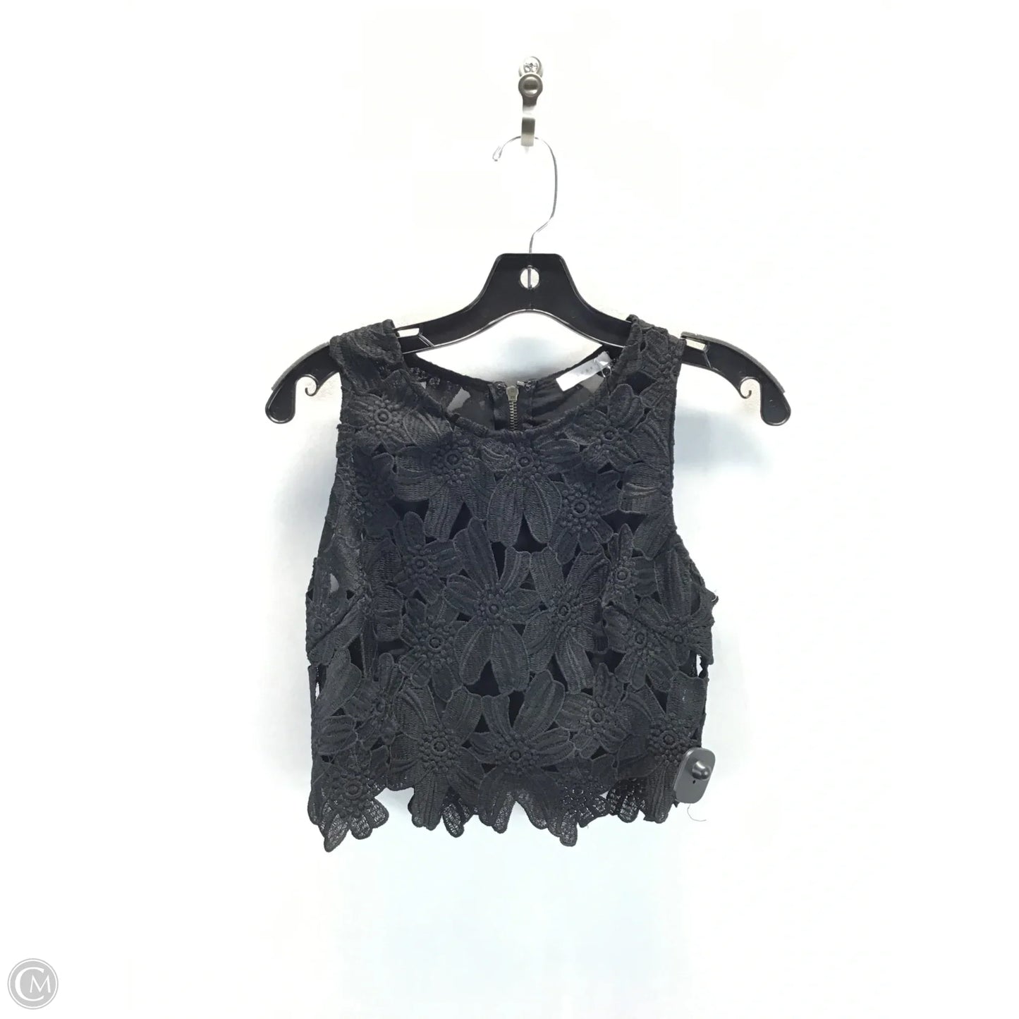 Top Sleeveless By Lush In Black, Size: M