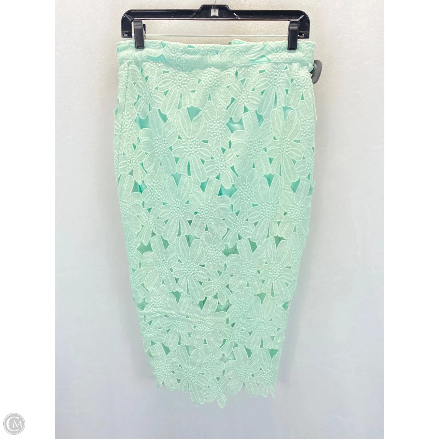 Skirt Midi By Clothes Mentor In Green, Size: M