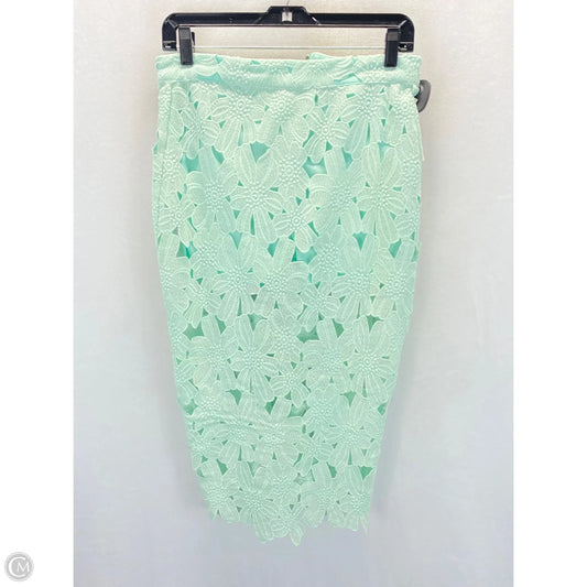 Skirt Midi By Clothes Mentor In Green, Size: M