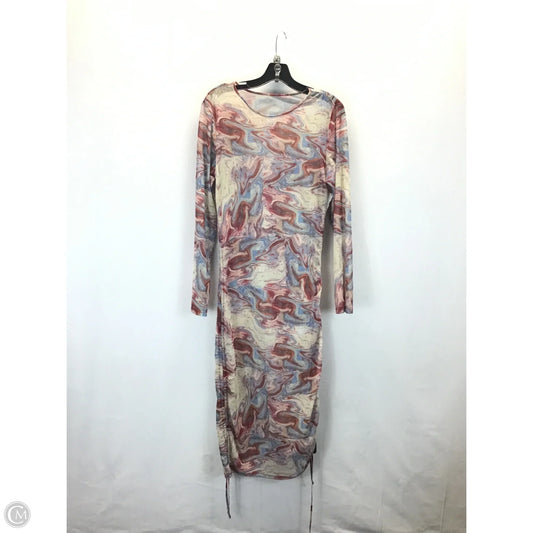 Dress Casual Maxi By Shein In Multi-colored, Size: L
