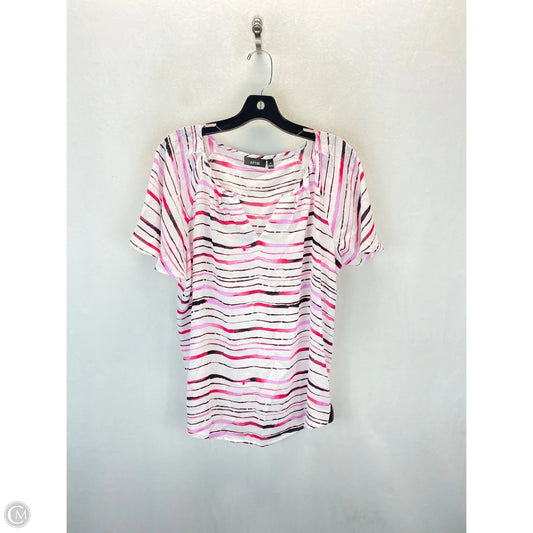 Top Sleeveless Basic By Apt 9 In Pink, Size: M