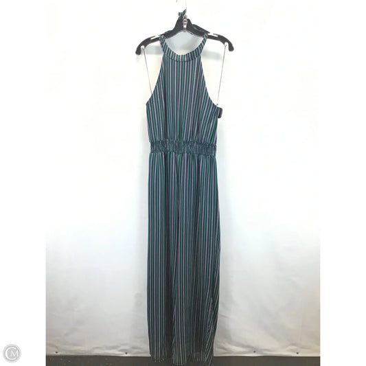 Jumpsuit By Clothes Mentor In Striped Pattern, Size: M
