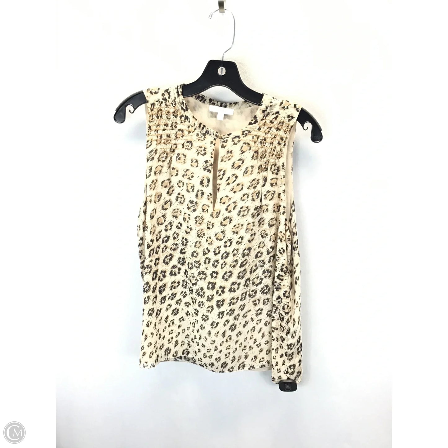 Top Sleeveless By Joie In Leopard Print, Size: M