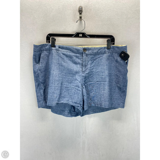 Shorts By Merona In Blue Denim, Size: 16