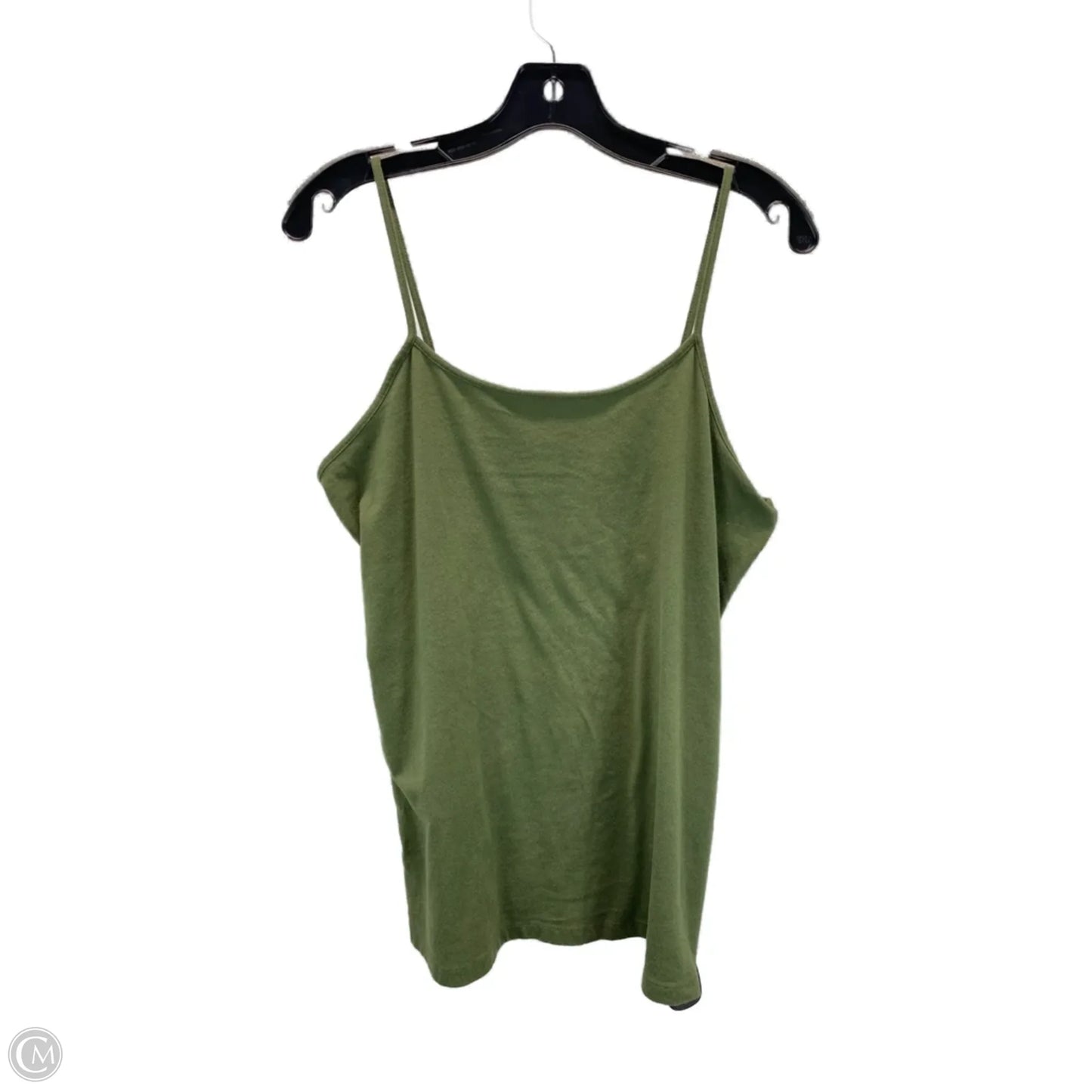 Tank Top By Time And Tru In Green, Size: L