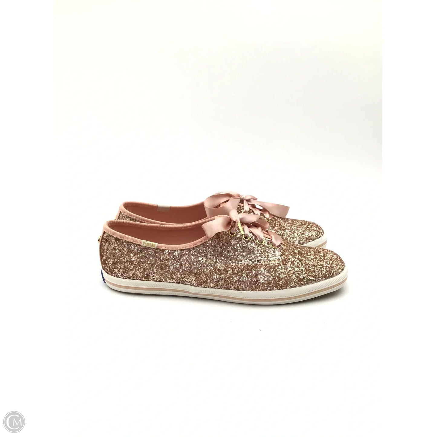 Shoes Designer By Kate Spade In Gold, Size: 8.5