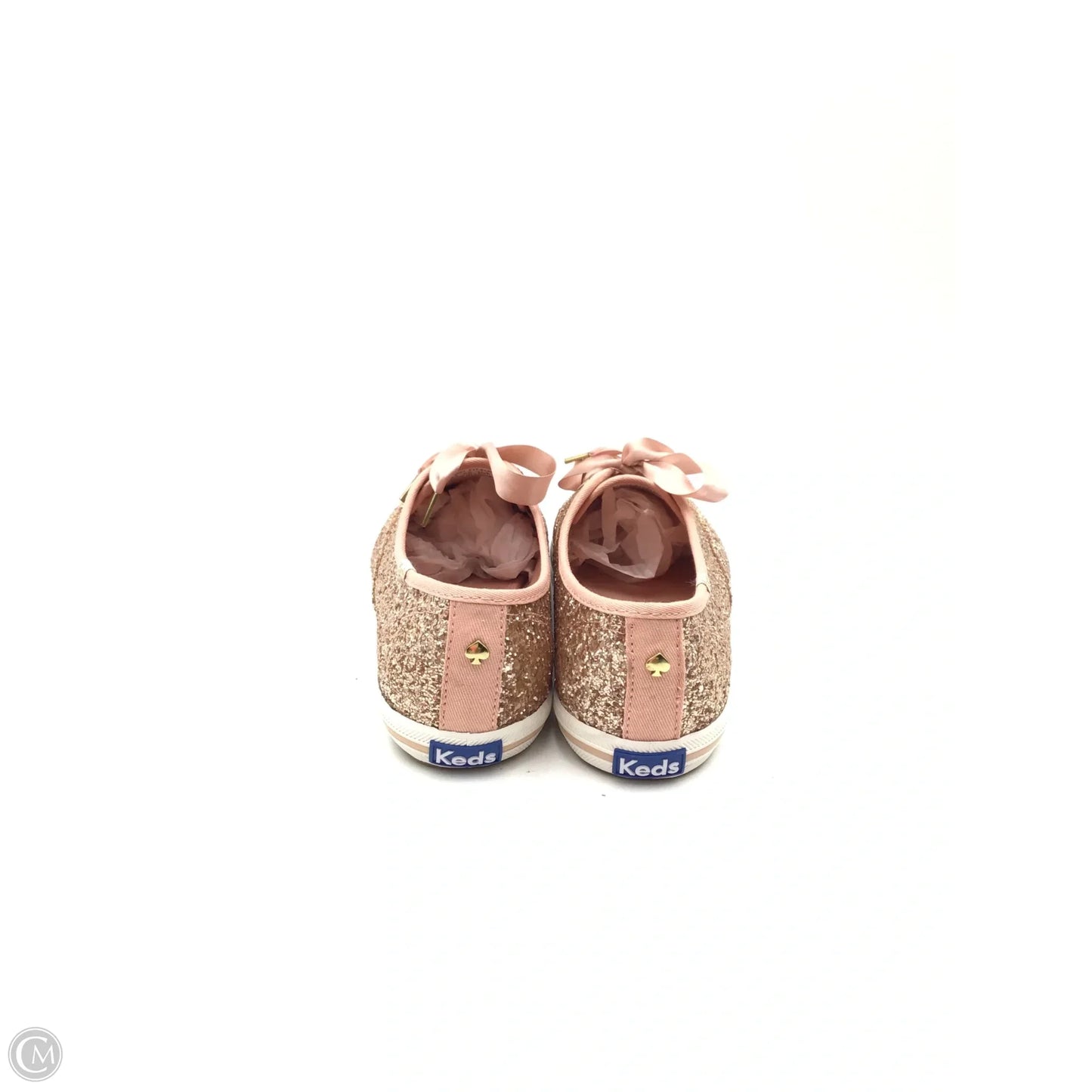 Shoes Designer By Kate Spade In Gold, Size: 8.5