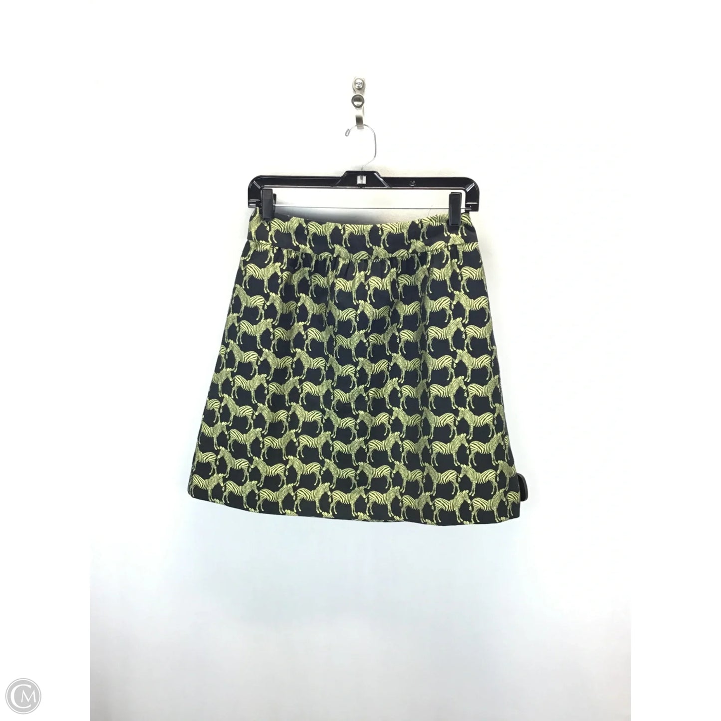 Skirt Midi By Crown And Ivy In Black & Gold, Size: 2