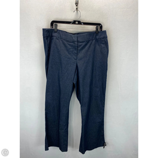 Pants Cropped By Lane Bryant In Blue, Size: 18