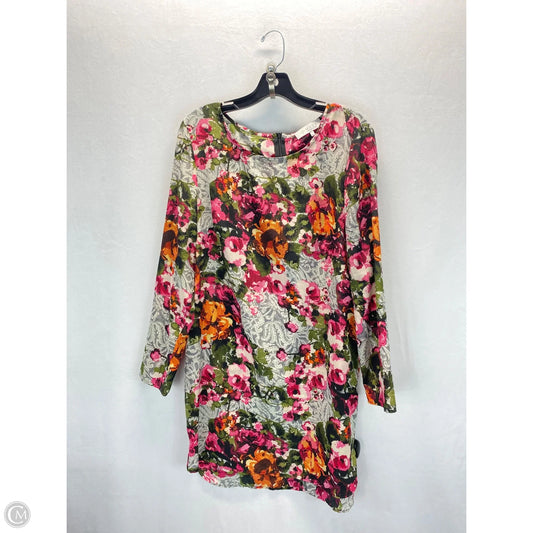 Dress Casual Short By Wayf In Floral Print, Size: L