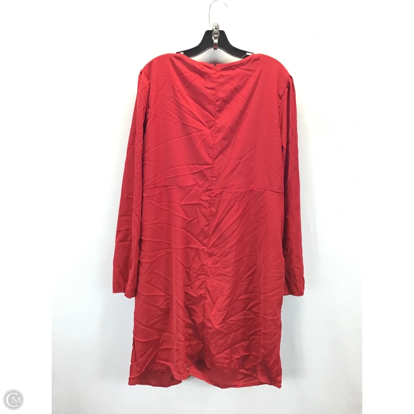 Dress Casual Midi By Shein In Red, Size: 3x