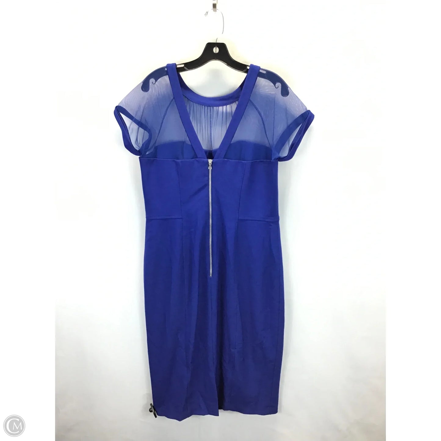 Dress Work By Maggy London In Blue, Size: Xl