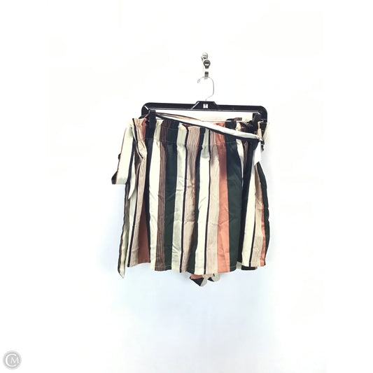 Shorts By Shein In Striped Pattern, Size: 26