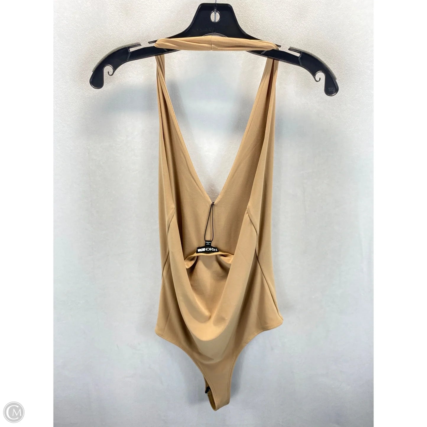 Bodysuit By Fashion Nova In Tan, Size: L