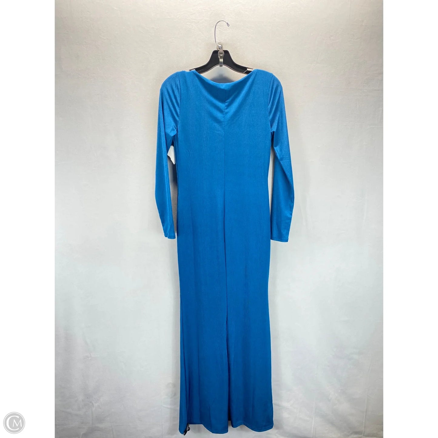 Dress Casual Maxi By Fashion Nova In Blue, Size: M